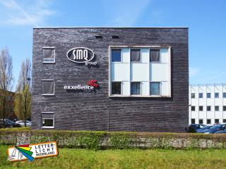 Gevelreclame 3D doosletters Led